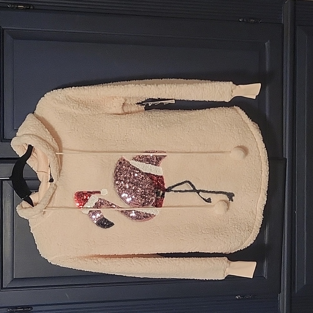 Ugly Christmas Hoodie - Flamingo